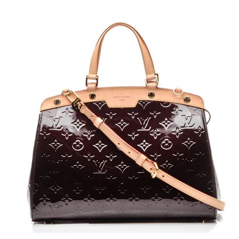 lv amarante bag|LOUIS VUITTON Vernis Brea MM Amarante.